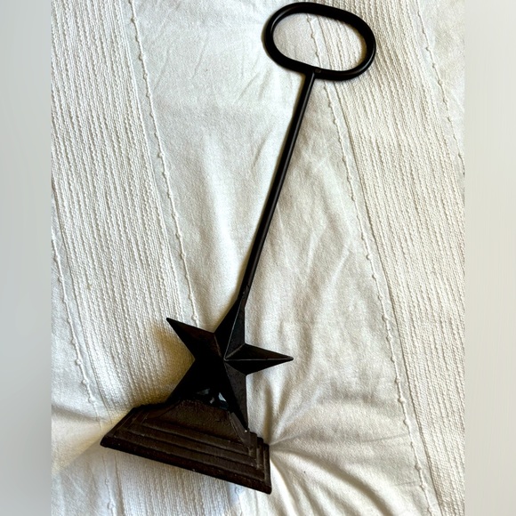 Lone Star Cast Iron hat rack/hand towel rack - Picture 1 of 4